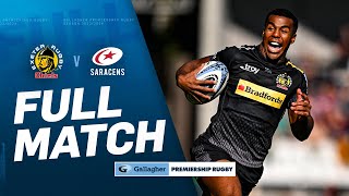 Exeter Chiefs v Saracens  FULL MATCH  Thumping Win  Gallagher Premiership 202324 [upl. by Naneik]