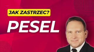 Zastrzeż swój PESEL w przeglądarce lub aplikacji mObywatel [upl. by Bourke273]