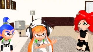 MMD Splatoon  Octoling wants to steal xD [upl. by Meggie377]