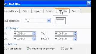 Microsoft Office Publisher 2003 Align text vertically within a text box [upl. by Kumar]