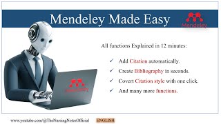 Mendeley 2024  Reference Manager  English  tutorial  Simple guide  Artificial intelligence AI [upl. by Defant219]