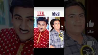 tmkocshort REEL VS REAL Tarak Mehta ka ulta chashma viralshorttrendingshort [upl. by Assilaj]