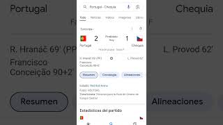 resumen Portugal República Checa Eurocopa 2024 [upl. by Ches238]