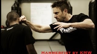 Hammerfist  Krav Maga Technique How to Fight w Hammerfist to the side  Self Defense [upl. by Ystap]