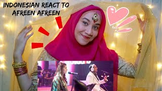 Afreen Afreen Rahat Fateh Ali Khan amp Momina Mustehsan Coke Studio  INDONESIA REACTION [upl. by Artair829]