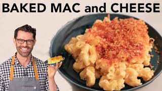 AMAZING Baked Mac and Cheese Recipe [upl. by Ecinrahs]