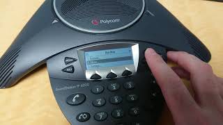 Polycom ip 6000 with RingCentral settings  config  setup  SoundStation 6000 [upl. by Inobe]