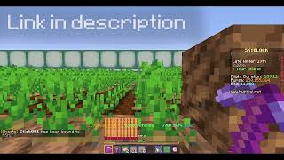 ULTIMATE Farming AutoFarm Macro Mod Hypixel Skyblock September 2024 [upl. by Doralin]