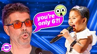 15 YOUNGEST Singers Who SLAYED Their Auditions on AGT [upl. by Tegdig]