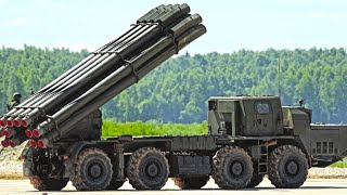 TornadoS 300mm Russias Most Dangerous Multiple Rocket Launcher That Shocked The World [upl. by Edahc6]