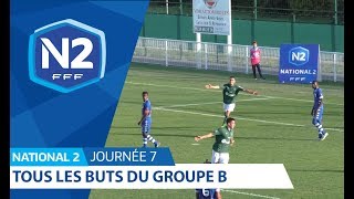 7ème journée  National 2B  Tous les buts [upl. by Ayahsal]