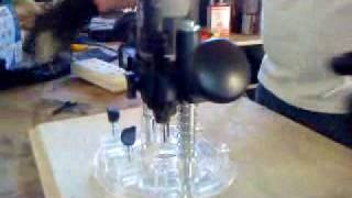 Dremel Plunge Router Attachment 335 Testing 1 [upl. by Kristyn]