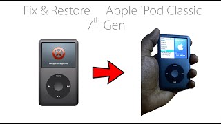 Old iPod classic fix amp restore [upl. by Elicia]