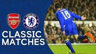 Arsenal 12 Chelsea  Late Wayne Bridge Goal Stuns Arsenal  Champions League Classic Highlights [upl. by Adnovaj836]