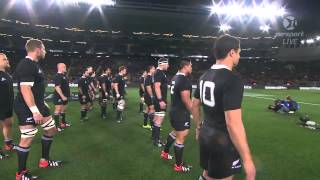 New Zealand vs Australia Anthems amp Haka [upl. by Sass]