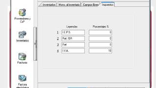 Aspel SAE 50 Configurar Las Leyendas En Los Esquemas De Impuestos wwwcursosaspelcom [upl. by Prudy]