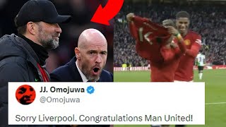 MANCHESTER UNITED VS LIVERPOOL 43 REACTIONS  MAN UNITED VS LIVERPOOL REACTIONS [upl. by Tega]