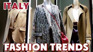 ITALY  WEARABLE BEAUTIFUL FALL 2024 FASHION TRENDS [upl. by Airak]