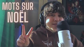 ASMR FR  je chuchote des mots de Noël english words [upl. by Wit]