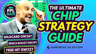 THE ULTIMATE GW26 FPL CHIP STRATEGY  Wildcard Template Double GW29 Bench Boost Explained 202223 [upl. by Akcirret520]