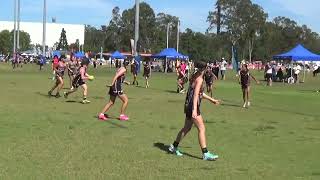 New Zealand Barbarians U12 girls vs Queensland Māori team 2  All Nations Touch Gold Coast 2023 [upl. by Sky]