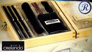 Crelando Charcoal Set  Sada kreslicích uhlů [upl. by Dermot]