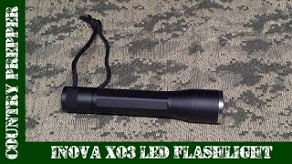 Inova XO3 LED Flashlight First Impressions Review [upl. by Ahtis]