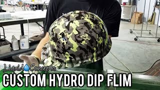 HYDRO DIPPING CUSTOM FILM  Liquid Concepts  Weekly Tips and Tricks [upl. by Natsuj]