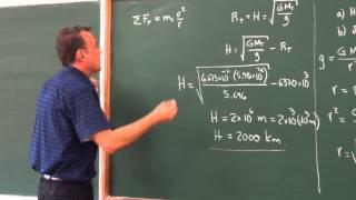 Clase 8 Problema 4 Tierra y satélite [upl. by Eolhc773]