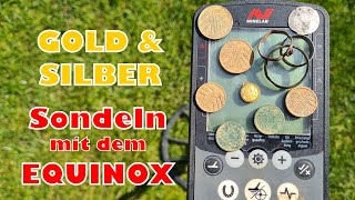 Herr der Ringe  Gold und Silber gefunden Sondeln mit dem Minelab Equinox800  Vanquish540 [upl. by Anahpets]