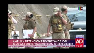 Caso Odalys Amplían detención preventiva de Joel [upl. by Kinna793]