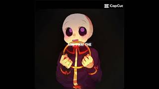 Nightmare sans edit capcut dreamtale nightmaresans [upl. by Zulaledairam573]