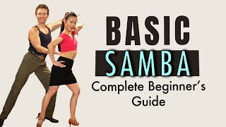 Basic Samba TOP TEN STEPS amp Routine [upl. by Shirl166]