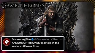 GAME OF THRONES MOVIE CONFIRMED What Storyline Will They Choose [upl. by Roybn807]