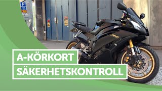 Säkerhetskontroll  Akörkort [upl. by Rovert]