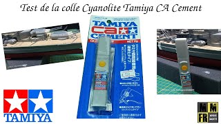 Test Tamiya CA Cement Quick Type [upl. by Eitak]