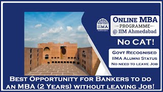 2 Years MBA Online Degree from IIM Ahmedabad [upl. by Everett]