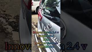 🙏innova Crysta 24 v for best price 2016  Vibin used cars channel  kallakurichi premium cars [upl. by Nevaed]