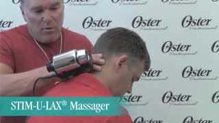 Oster® StimULax® Massager Demo [upl. by Arimlede588]