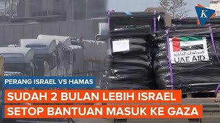 Risiko Kematian Meningkat Sudah 2 Bulan Lebih Israel Blokir Arus Bantuan Masuk Gaza [upl. by Hatti]