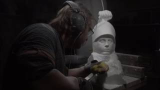 Sculpting  Direct Carving 25 Seventeen days Time Lapsed [upl. by Flowers]