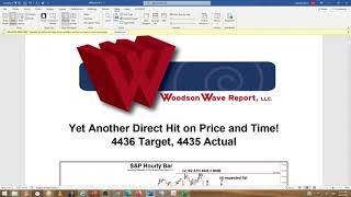 091421 SampP 500 Direct Hit on our Price and Time targets today Fibonacci Elliott wave analysis [upl. by Aihcropal]