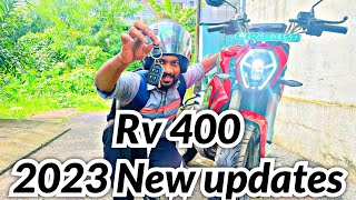 New Revolt Rv400 in 2023 ⚡️  electric bike ￼New features added voice assistant revoltrv400 ev [upl. by Felicie]