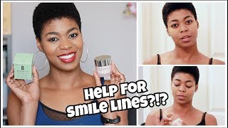 This Helped Plump My Smile Lines Full Review amp Demo Clinique Moisture Surge Intense [upl. by Havens]