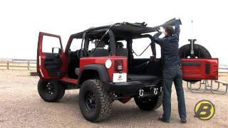 Bestop How to get the most from your soft top Jeep Wrangler 2 door [upl. by Anstus]