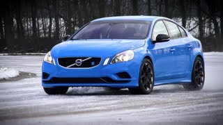 Snowdrift Volvo S60 Polestar with a bit of C63 AMG And a drag race  CHRIS HARRIS ON CARS [upl. by Jose]