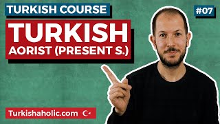 Turkish Aorist Tense Present Simple Tense  Learn Turkish [upl. by Anippesuig]