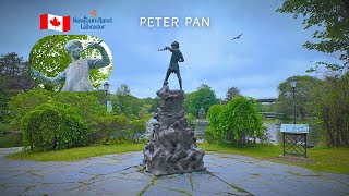 여러 동물들이 숨어 있는 피터팬 동상의 비밀 I Peter Pan statue in Bowring Park StJohns NL [upl. by Spada]