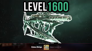 Osteo Striga Lv 1600  Destiny 2 [upl. by Renat]