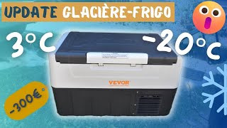 Une GLACIÈRE nomade 12V idéale vanlife  pas chère faible conso et silencieuse vevor [upl. by Monroe]